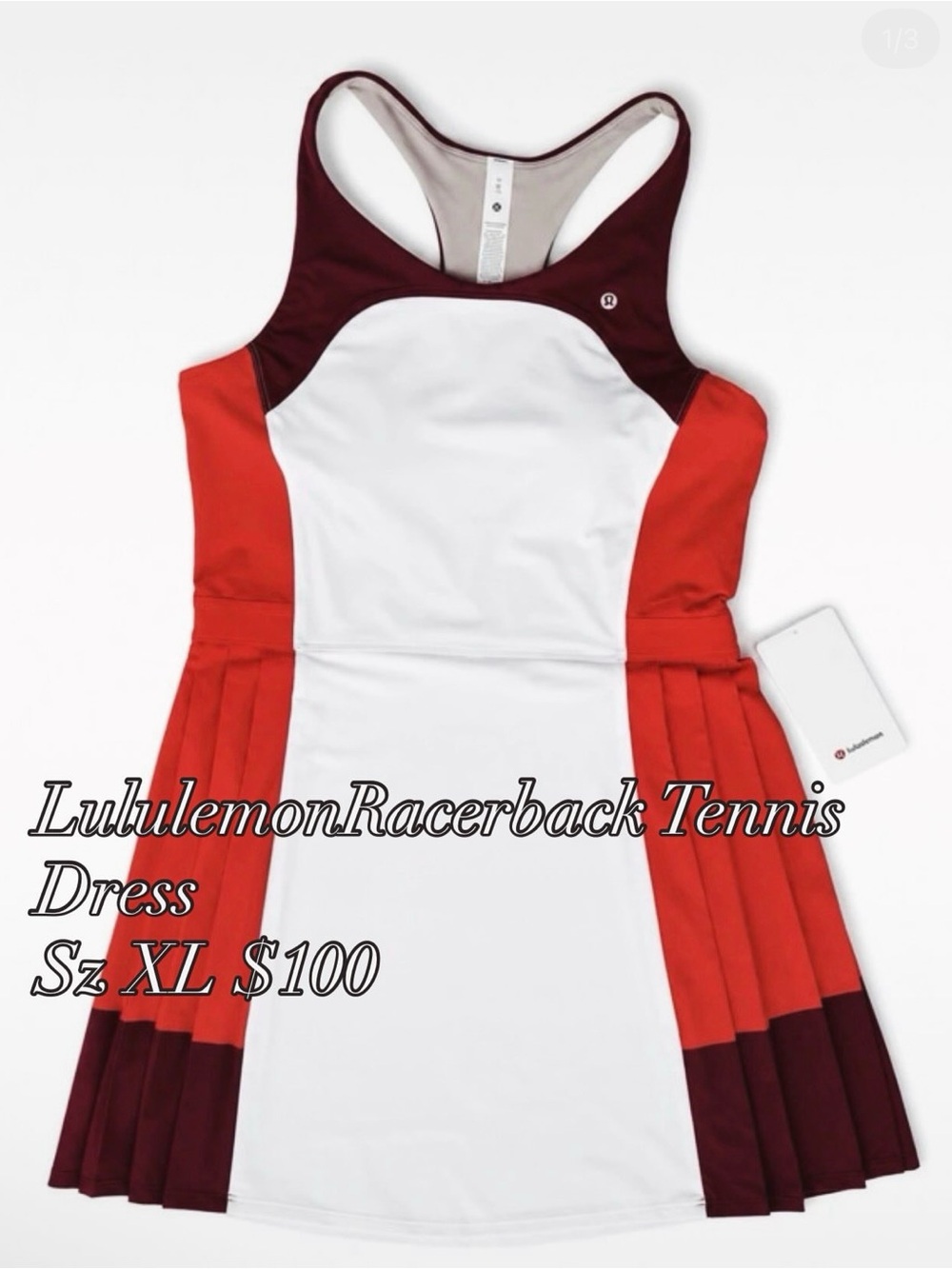 Lululemon Racerback Tennis Dress
